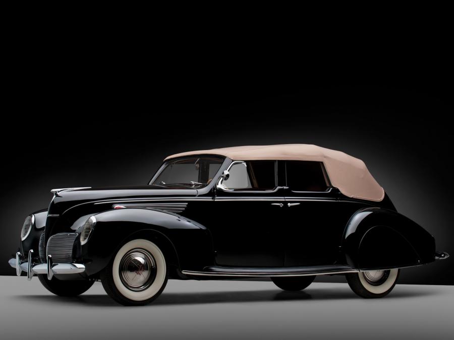  Lincoln Zephyr Convertible Sedan 1938 года  (фото 46 из 46)